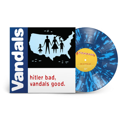 The Vandals - Hitler Bad, Vandals Good. (25th Anniversary Edition) (Limited Edition, White/Blue Splatter) | Mint (M) Mint (M)-