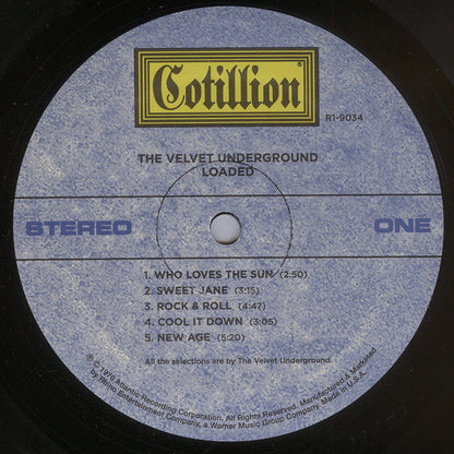The Velvet Underground Loaded Rhino Records (2), Cotillion LP, Album, RE Mint (M) Mint (M)-