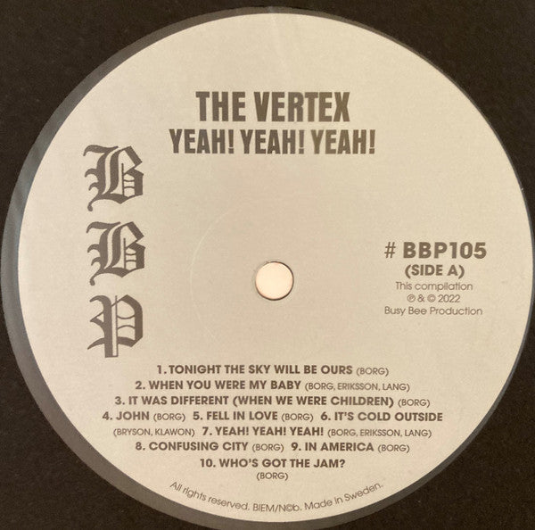 The Vertex - Yeah! Yeah! Yeah! | Mint (M) Mint (M)-