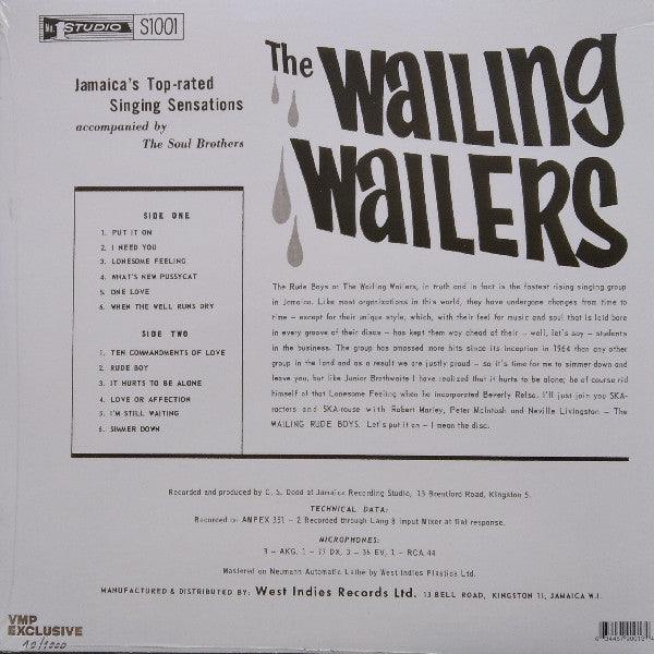 The Wailing Wailers | Mint (M) Mint (M)-