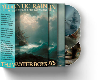 The Waterboys - (PRESALE 7/17/26) Atlantic Rain: The Lost Fisherman's Blues Recordings (3 Cd's) |-