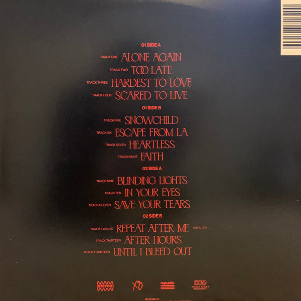 The Weeknd - After Hours (2xVINYL) | Mint (M) Mint (M)-