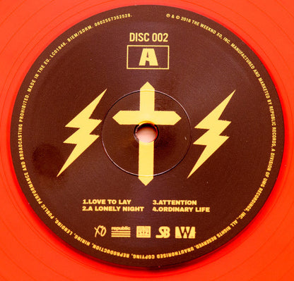 The Weeknd - Starboy (2x Red Translucent Vinyl) | Mint (M) Mint (M)-