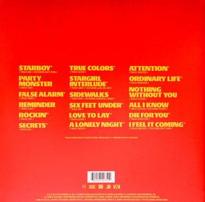 The Weeknd - Starboy (2x Red Translucent Vinyl) | Mint (M) Mint (M)-