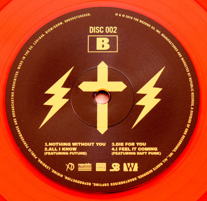 The Weeknd - Starboy (2x Red Translucent Vinyl) | Mint (M) Mint (M)-