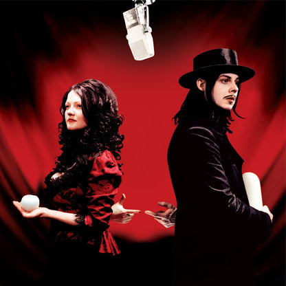 The White Stripes - Get Behind Me Satan (20th Anniv Ltd Ed Red/Clear W/Black Wisps 2xVINYL) | Mint (M) Mint (M)-