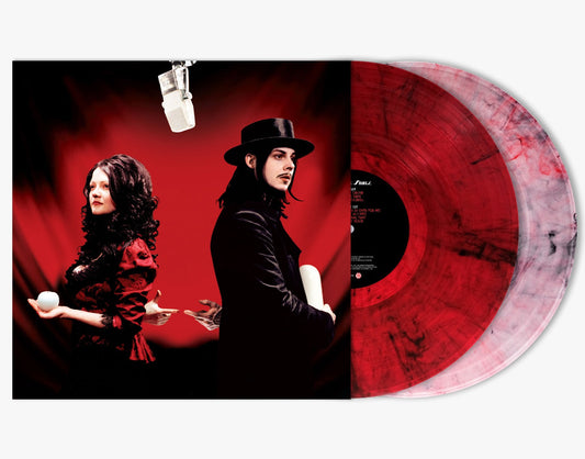 The White Stripes - Get Behind Me Satan (20th Anniv Ltd Ed Red/Clear W/Black Wisps 2xVINYL) | Mint (M) Mint (M)-
