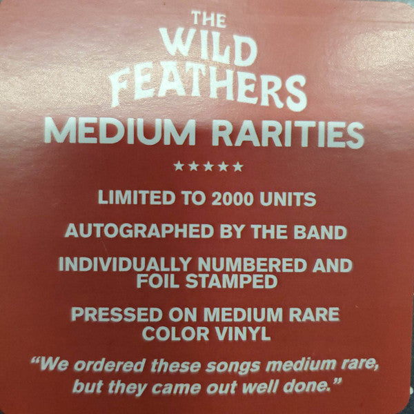 The Wild Feathers - Medium Rarities (MEDIUM RARE "MEAT" VINYL) | Mint (M) Mint (M)-