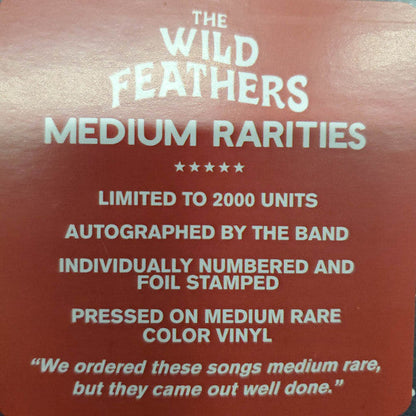 The Wild Feathers - Medium Rarities (MEDIUM RARE "MEAT" VINYL) | Mint (M) Mint (M)-