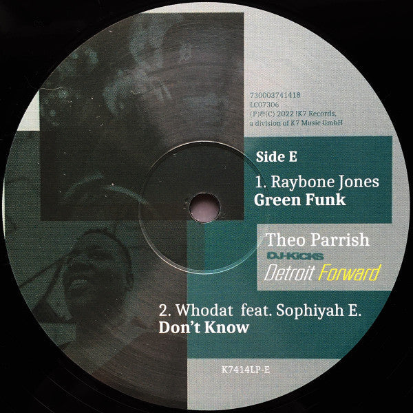 DJ-Kicks Detroit Forward | Mint (M) Mint (M)-