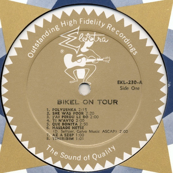 Theodore Bikel - On Tour | Very Good Plus (VG+) Very Good Plus (VG+)-
