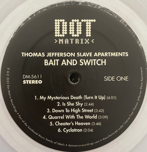 Thomas Jefferson Slave Apartments - Bait And Switch | Mint (M) Mint (M)-