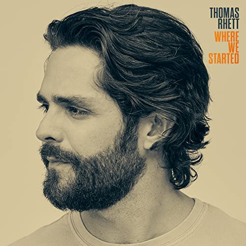 Thomas Rhett - Where We Started (Black w/ Gold Swirl VINYL 2xLP Valory VMCTR0550F) | NEW-