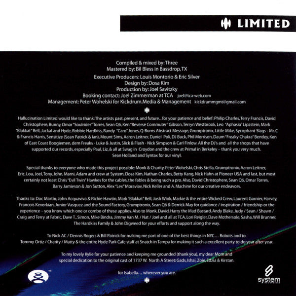 Hallucination Limited Presents: Three : Hallucienda | Mint (M) Mint (M)--