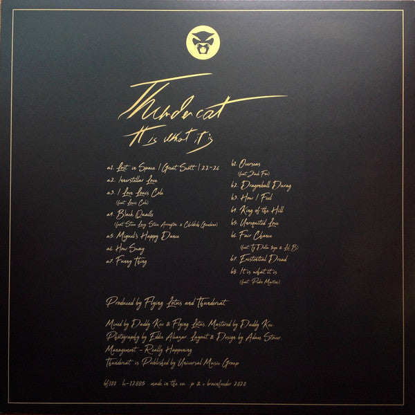 Thundercat - It Is What It Is (RED VINYL) | Mint (M) Mint (M)-