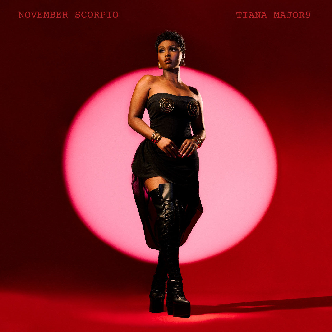 Tiana Major9 - November Scorpio (Translucent Red Vinyl) | Mint (M) Mint (M)-