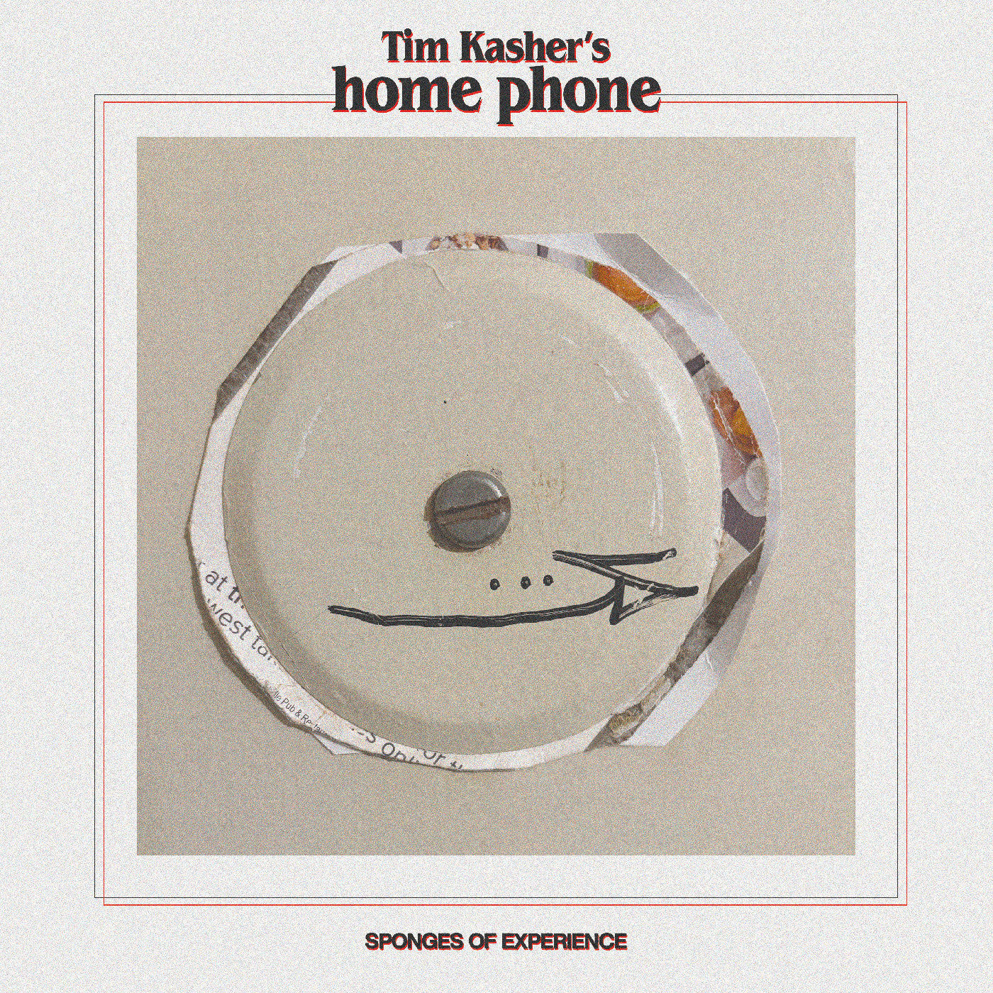 Tim Kasher - Sponges Of Experience (IEX CREAM & TAN HALF/HALF VINYL) | Mint (M) Mint (M)-