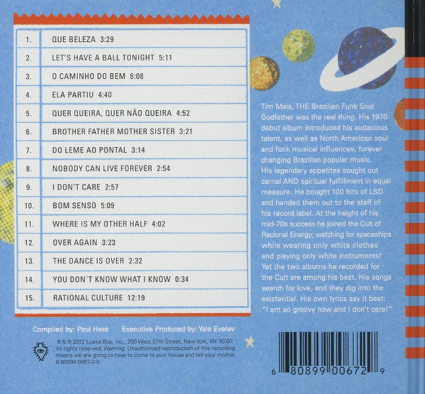 Tim Maia - Nobody Can Live Forever (The Existential Soul Of Tim Maia) | Mint (M) Mint (M)-