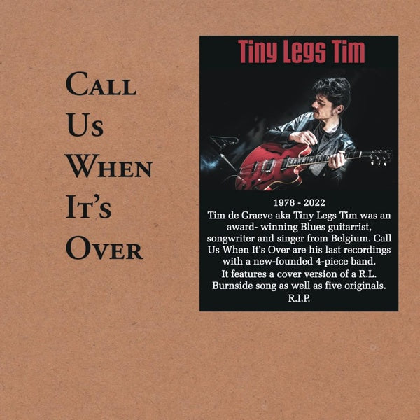 TINY LEGS TIM - Call Us When It's Over (CD) | Mint (M) Mint (M)-