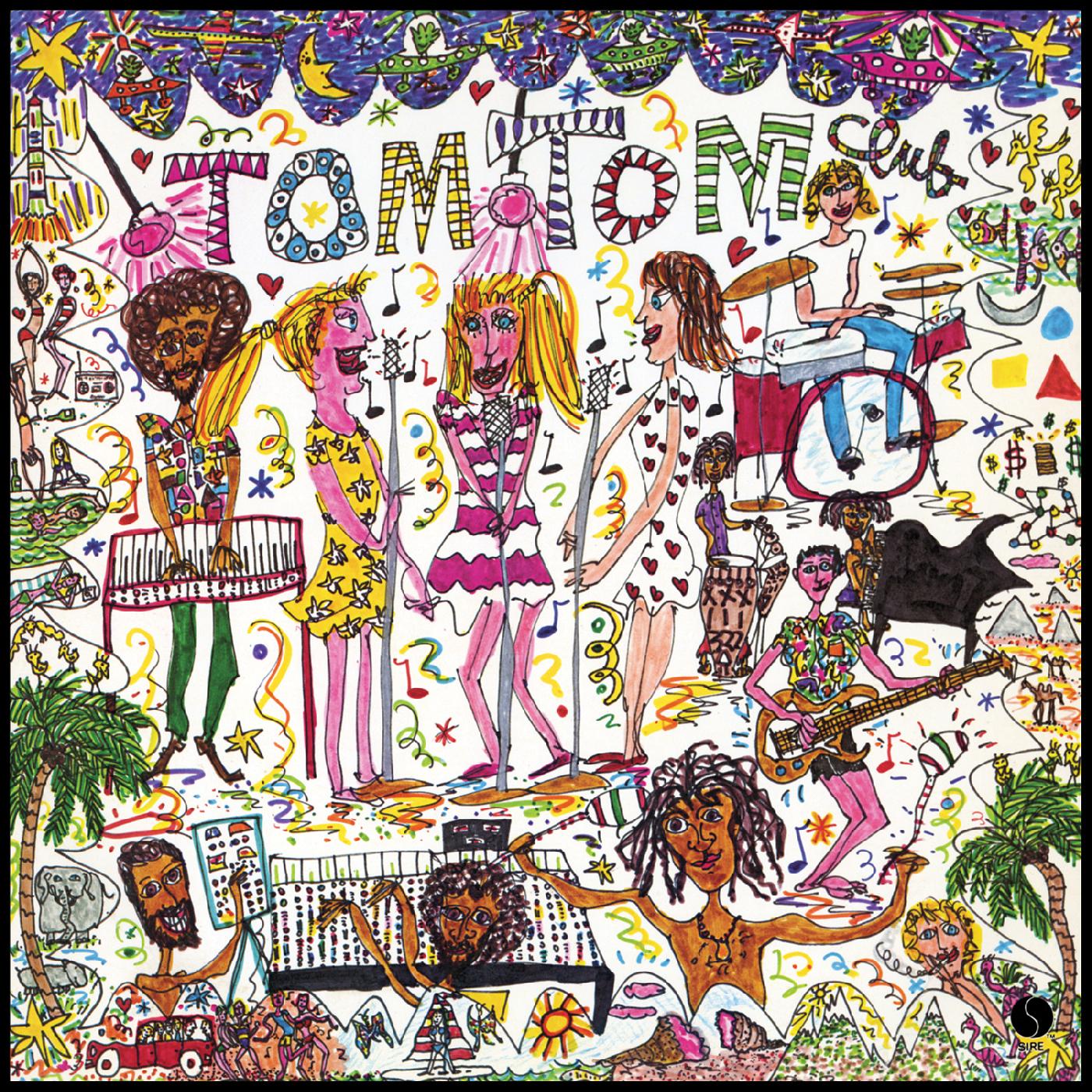 Tom Tom Club - Tom Tom Club (Clear With Pink White & Green Splatter Vinyl) (45Th Anniversary) | Mint (M) Mint (M)-