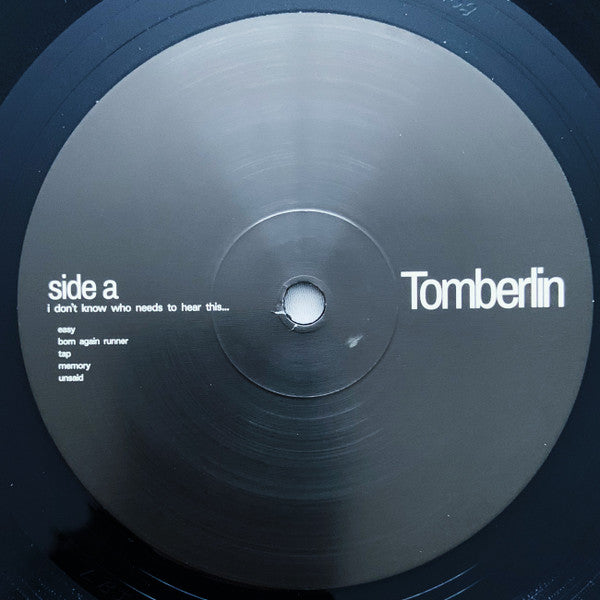 Tomberlin - I Don’t Know Who Needs To Hear This… | Mint (M) Mint (M)-