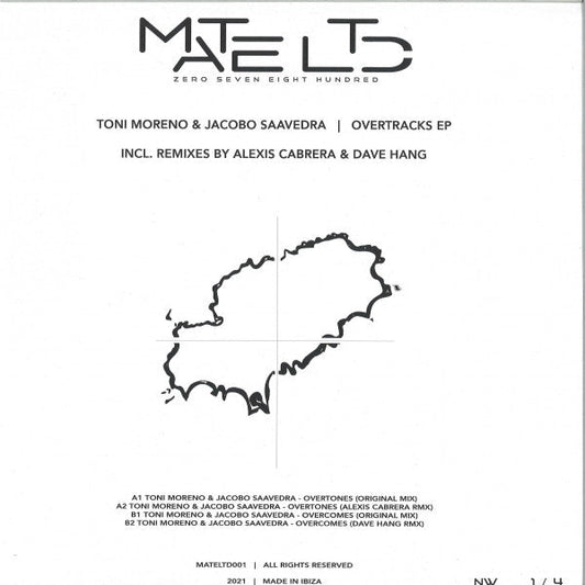 Toni Moreno, Jacobo Saavedra - Overtracks EP | Mint (M) Mint (M)-