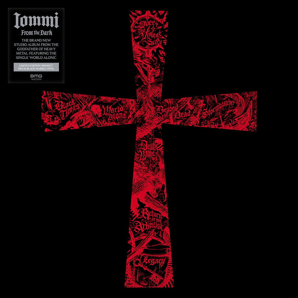 Tony Iommi - From The Dark (Indie Exclusive) [Red/Black Marble] [2LP] |-