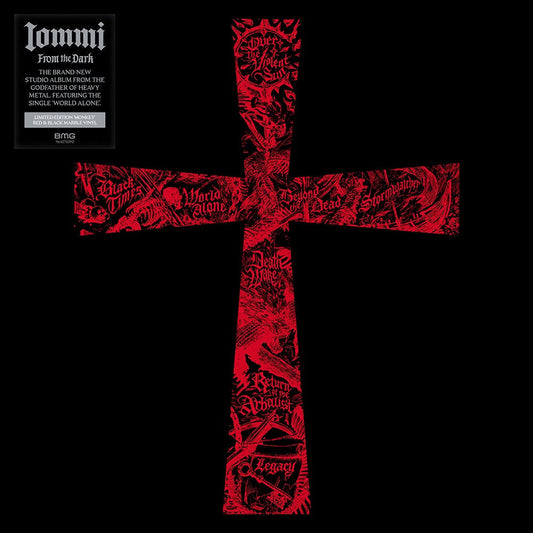 Tony Iommi - From The Dark (Indie Exclusive) [Red/Black Marble] [2LP] |-
