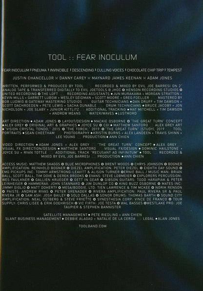 Tool (2) - Fear Inoculum (Expanded Book Edition CD RCA/Tool Dissectional 19075-97582-2) | NEW-