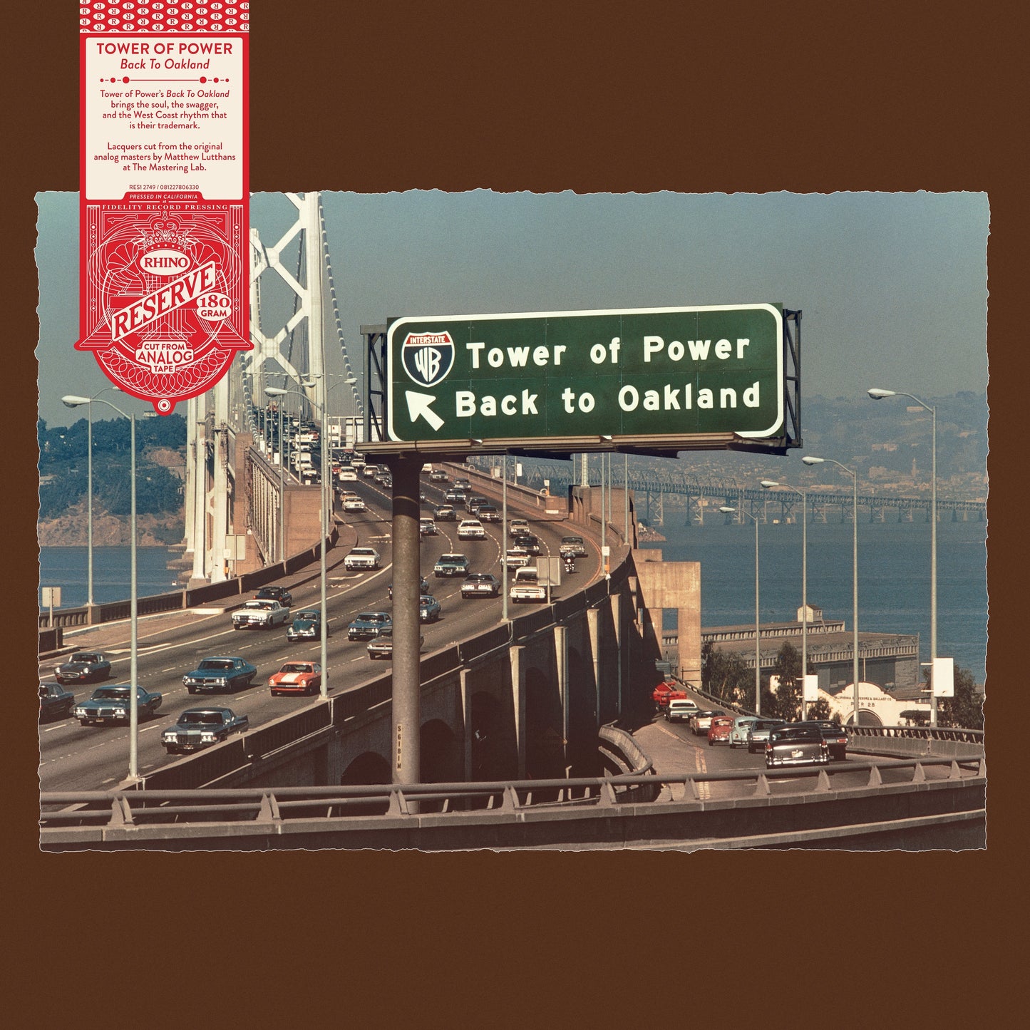 Tower of Power - (PRE-ORDER 1/30/26) Back To Oakland (Limited Edition, Audiophile, 180 Gram Vinyl, Brick & Mortar Exclusive) |-