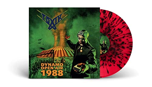 Toxik - Dynamo Open Air 1988 (Red W/ Black Splatter Vinyl) |-