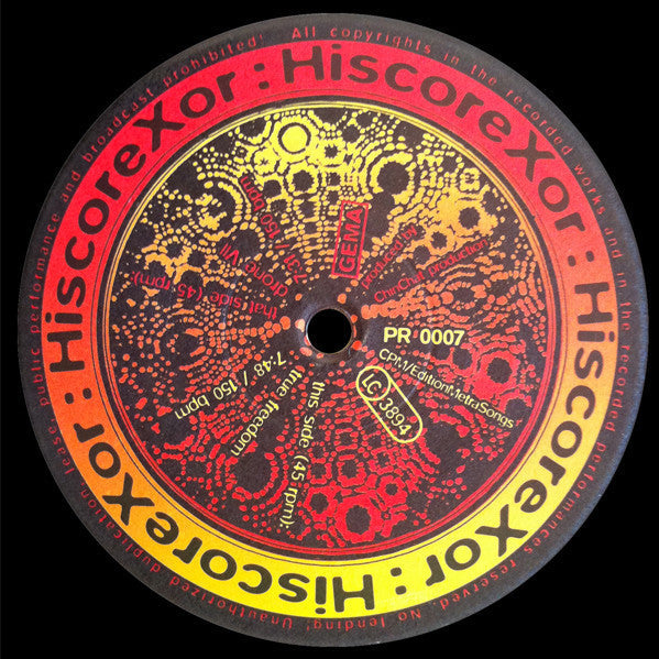 Hiscore - Xor | Very Good (VG) Very Good (VG)--