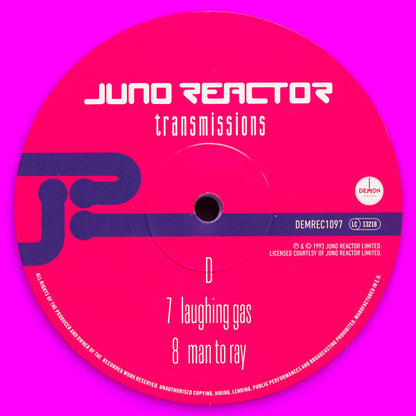 Juno Reactor - Transmissions (2X Purple Vinyl) | Mint (M) Mint (M)-