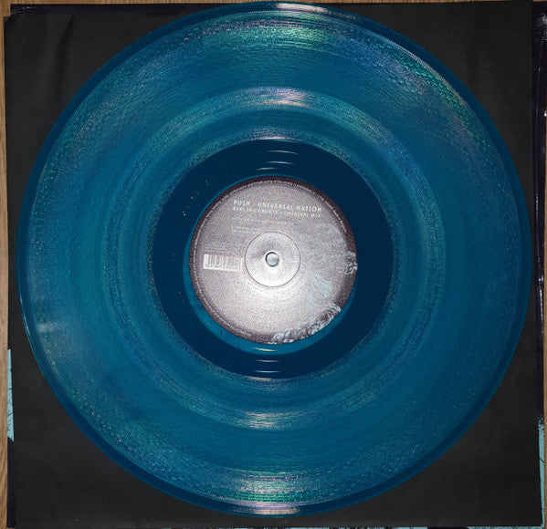 PUSH - Universal Nation (Bart Skils Remix + Original Mix)(TRANSLUCENT BLUE VINYL) | Mint (M) Mint (M)-
