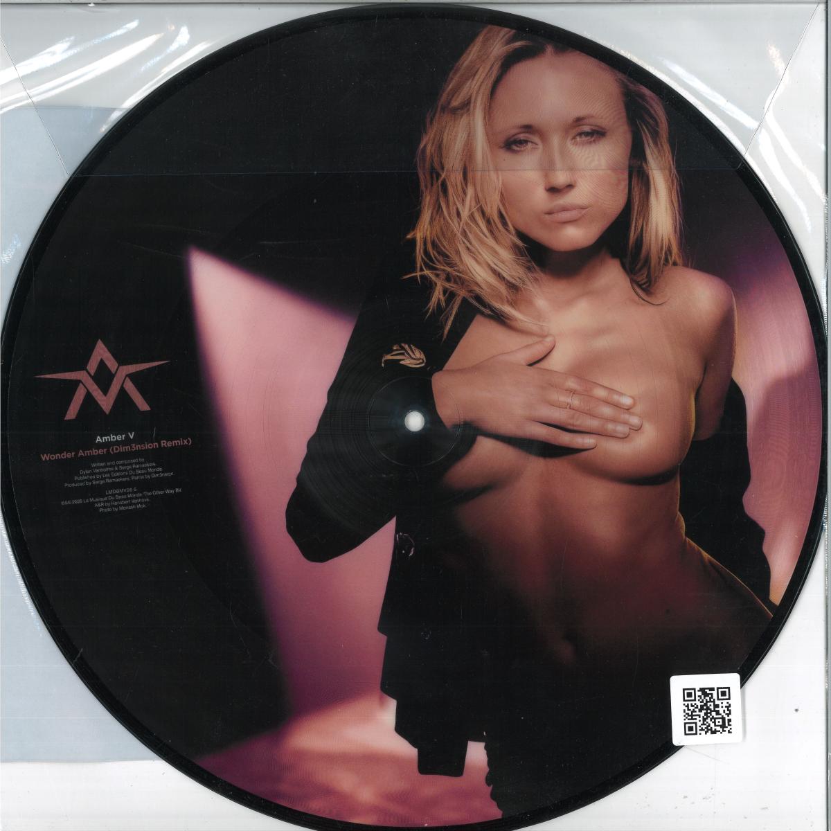 AMBER V - WONDER AMBER – EXTENDED AND DIM3NSION REMIX (PICTURE VINYL 12" la Musique du beau Monde LMDBMV26-5) | NEW Mint (M) Mint (M)-