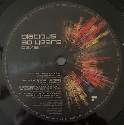 Various - Platipus 30 Years 06/12 (VINYL 12") | Mint (M) Mint (M)-