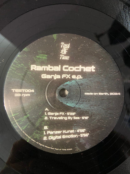 Rambal Cochet - Ganja FX E.P. (12" VINYL) | Mint (M) Mint (M)-