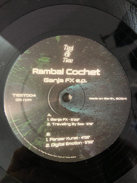 Rambal Cochet - Ganja FX E.P. (12" VINYL) | Mint (M) Mint (M)-