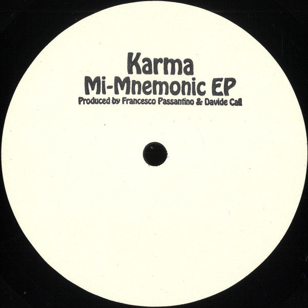 Karma - Mi-Mnemonic (VINYL 12") | Mint (M) Mint (M)-