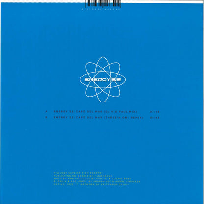 ENERGY 52 - Café Del Mar Remixes (VINYL 12" Superstition 2853 2026) | Mint (M) Mint (M)-