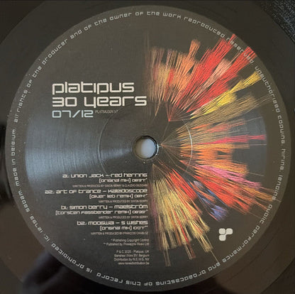 Various - Platipus 30 Years 07/12 (VINYL 12") | Mint (M) Mint (M)-