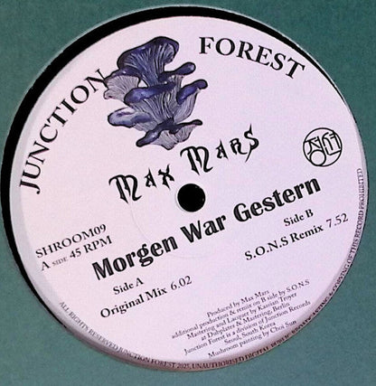 Morgen War Gestern (VINYL) |-