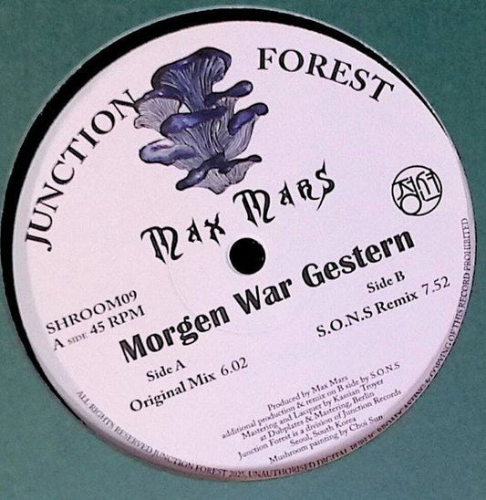 Morgen War Gestern (VINYL) |-