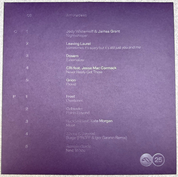 Various - Anjuna25 Anniversary Box Set (VINYL BOX) | Mint (M) Mint (M)-