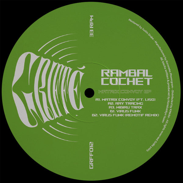 Rambal Cochet - Matrix Convoy EP (12" VINYL) | Mint (M) Mint (M)-