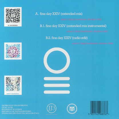 Opus III - Fine Day XXIV (BLUE VINYL) | Mint (M) Mint (M)-