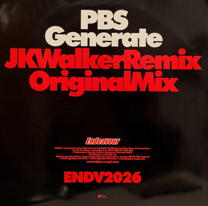 PBS (Phatt Bloke & Slim) - Generate | Excellent (EX) Very Good Plus (VG+)--