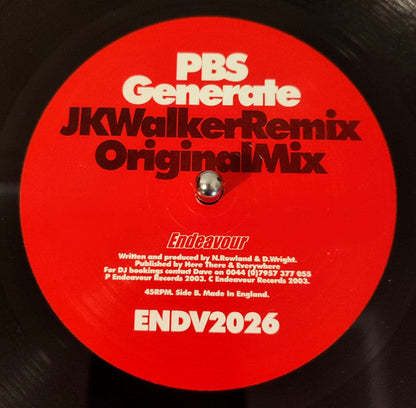 PBS (Phatt Bloke & Slim) - Generate | Excellent (EX) Very Good Plus (VG+)--