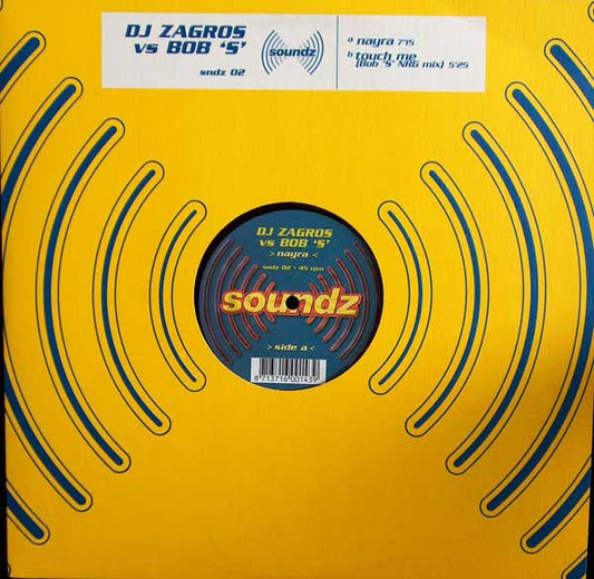 DJ Zagros - Nayra | Excellent (EX) Very Good Plus (VG+)--