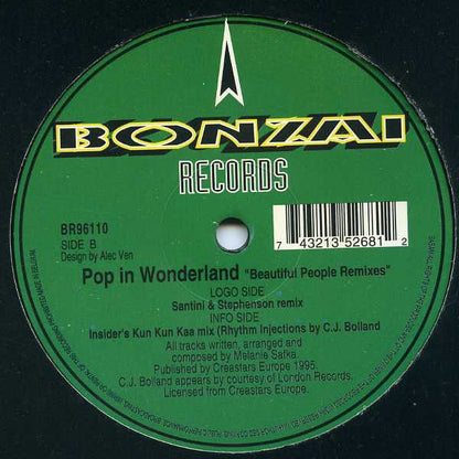 Pop in Wonderland - Beautiful People Remixes | Near Mint (NM) Near Mint (NM)-